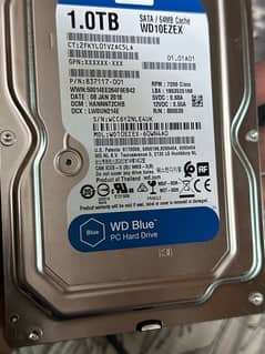 WD Blue PC Hard Drive Pulled from All in One fresh as New