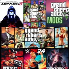 GTA V•TEKKEN 8•LATEST PC GAMES INSTALLATION KRWAYE ALL OVER PAKISTAN