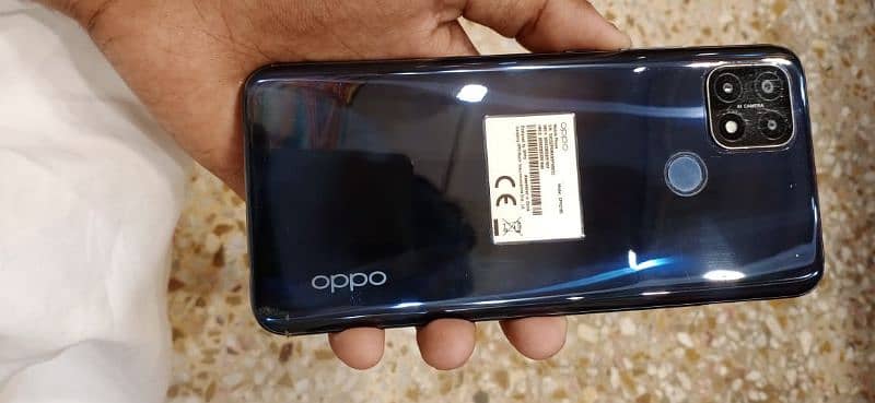 oppo A 15  mobile 100% original with box and original charger 4