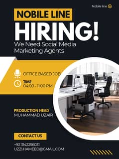 REQUIRED Social Media Marketing Agent