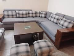 sofa set / L shape sofa / wooden sofa for sale