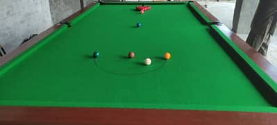 Snooker table 12 by 6