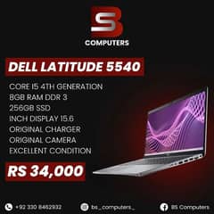 Dell latitude 5540 core I5 4th generation
