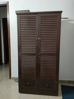 Two door Almari cupboard and crockery divider