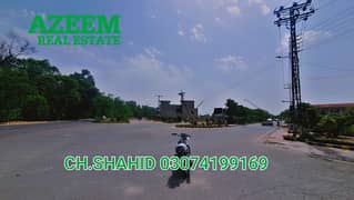 01 KANAL PLOT 60 WIDE ROAD FOR SALE INVESTOR RATE