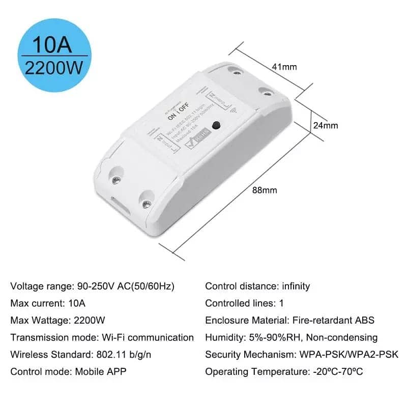 16A Smart Wifi Universal Plug PowerMeter | universal wall socket | 4