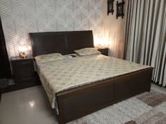 double bed. bed set / complete bed set / bed for sale