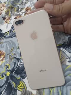 i phone 8 plus Pta Approved 64 gb golden color