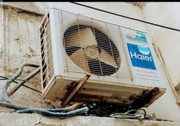HAIER 1 TON AIR CONDITION SPLIT ( NEWLY USED )