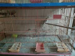 some cages of different sizes available for sale, see in details