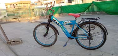 Helux Blue bicycle