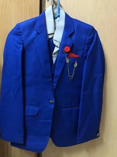 Blue Coat Pant - 3 piece Suit