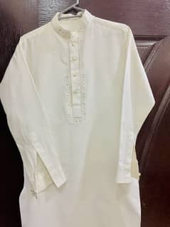 Linen Shalwar Kameez Best condition used within 2 eveni just