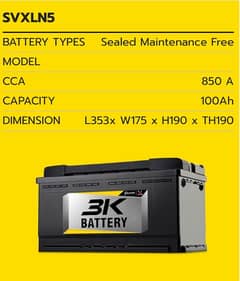 3k battery for mercedes bmw audi Rangerover