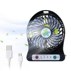 hand fan Portable Mini Fan Air Cooler Quiet Fan USB Charging Desktop