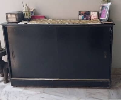 black cabinet  computer table