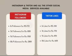 Social Media Followers 10% OFF on your First Order.