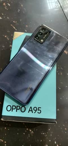oppo a95 8/128 with box dual sim official approved