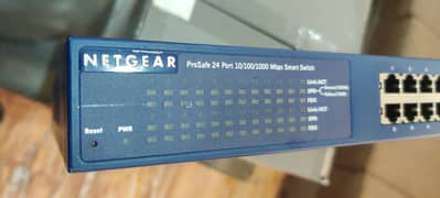 Netgear ProSafe 24 port manageable Gigabit switch