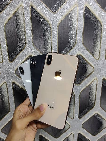 Iphone Xs Max | 64 Gb | 85+ Health | Multiple Colors | Factory, JV mix 1