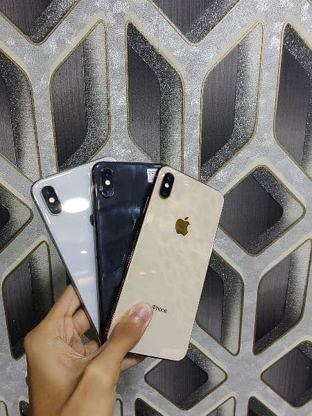 Iphone Xs Max | 64 Gb | 85+ Health | Multiple Colors | Factory, JV mix 5