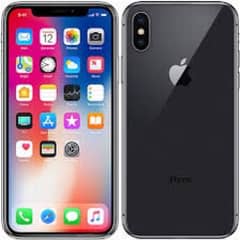 iphone x for sale PTA aproved black clr 10/10 cndition full box