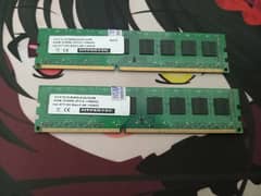 two 4GB DDR3 Ram
