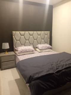 1 bed furnished apartment available for rent in gulberg green Islamabad.