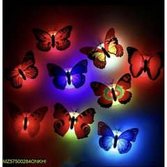led butterfly night light 6 pcs