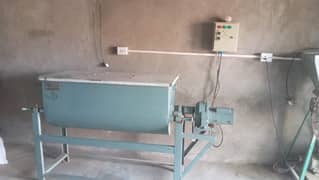 Ribbon Mixer for Wanda/spices/Tile bond/detergent. Call: 03064206040