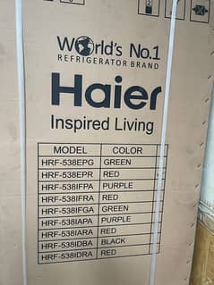 Haier Full size big size Red