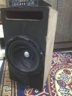 Heavy woofer 12 inch with JN-777 4800 Watts urgently sale,