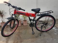 folding bicycle available for sale. . brand hummer. . WhtsAp 0335-7024822