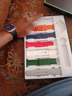 Smart Watch With 7 Straps for sale brand new watch