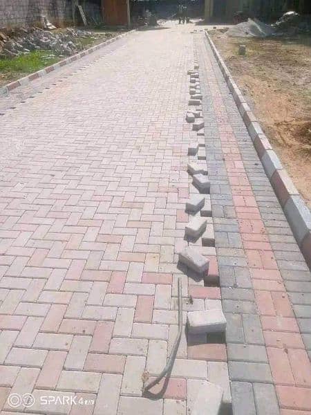 Tuff Tiles / Paver / Tiles / Concrete tile / tuff paver / Kerb Blocks 11