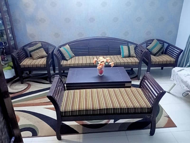 Sofa Set with Settee 0