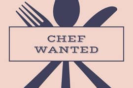 looking for a chef for Fast Food and Pakistani Dishes expert