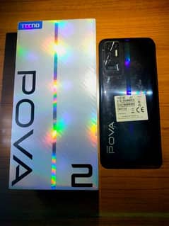 Tecno Pova 2 | 6/128 GB | Used Condition | Box and Charger Available