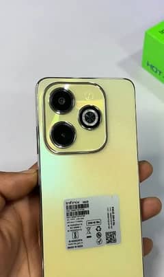 Infinix hot 40i 8/256 10Month warranty with Box+Charger.