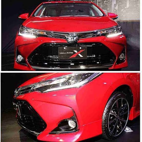 Toyota Corolla Grande X Serious Bumper Body kit 2024 Model Thailand 0