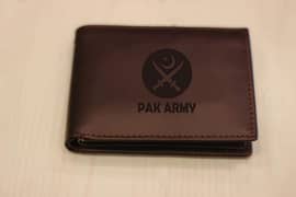 Pak Army Wallets with Pure Cow Leather