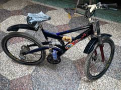 mountain bicycle for sale new tires gears 9/10