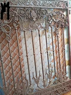 Pair Gate Decoration gate for sale and heavy steel can used on gate