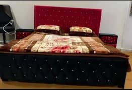 double Bed with side tables
