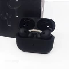 airpods pro in black colour only box open