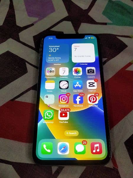 iphone x PTA approved original box 2