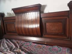 Bed and dressing Table with mattress