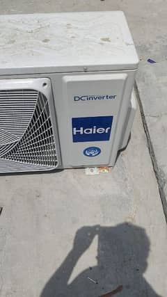 Haier DC inverter 1.5 ton original gas original pap