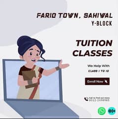 Tuition Classes for Class 1 to 10 in Farid town