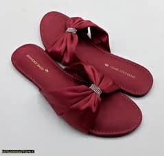 Flat women fancy  slipper